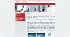 Desktop Screenshot of ahdablawfirm.com